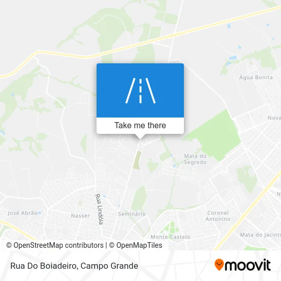 Rua Do Boiadeiro map