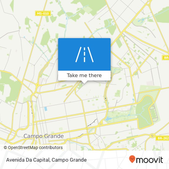 Mapa Avenida Da Capital