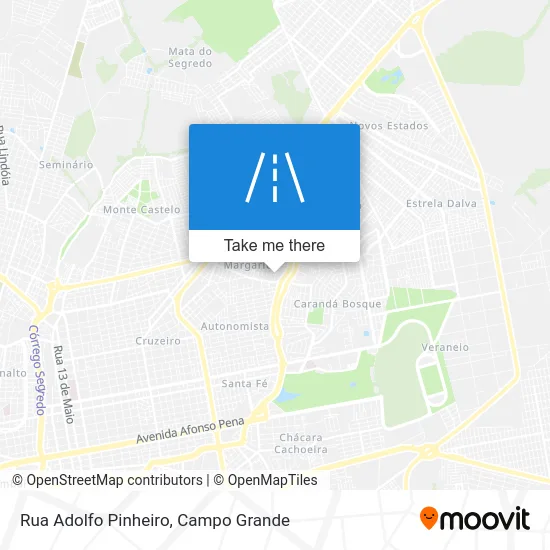 Rua Adolfo Pinheiro map