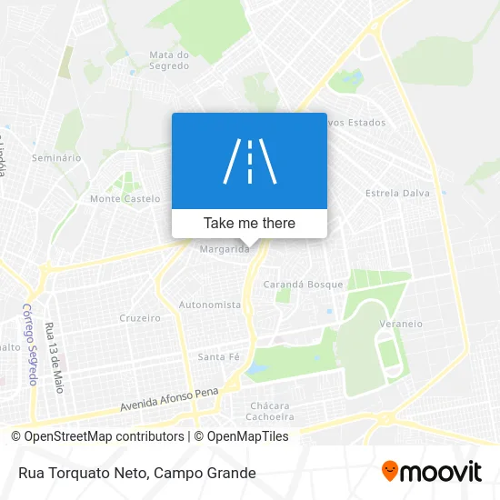 Rua Torquato Neto map