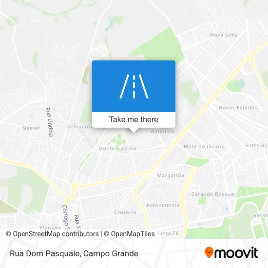 Rua Dom Pasquale map