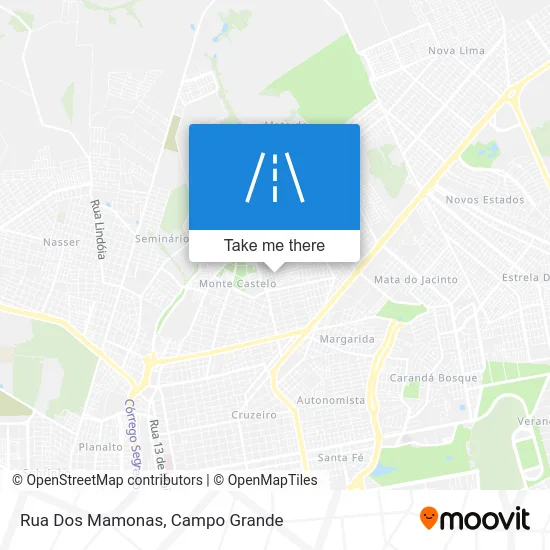 Rua Dos Mamonas map