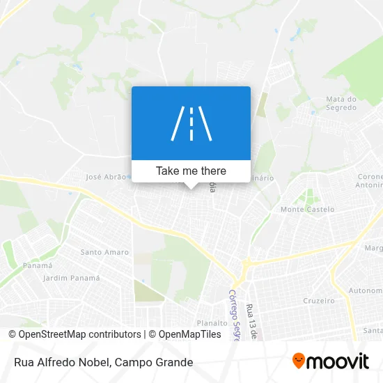 Rua Alfredo Nobel map