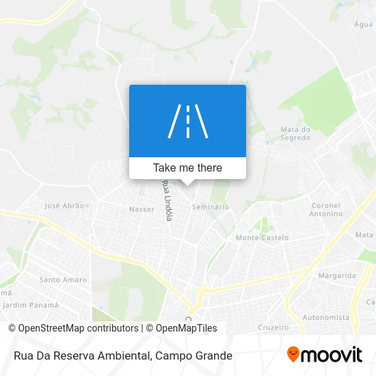 Rua Da Reserva Ambiental map