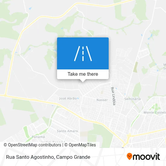 Rua Santo Agostinho map