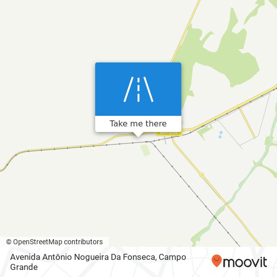 Mapa Avenida Antônio Nogueira Da Fonseca