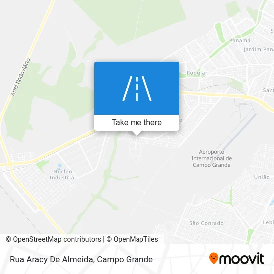 Rua Aracy De Almeida map