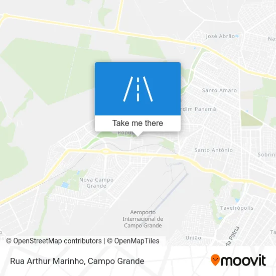 Rua Arthur Marinho map