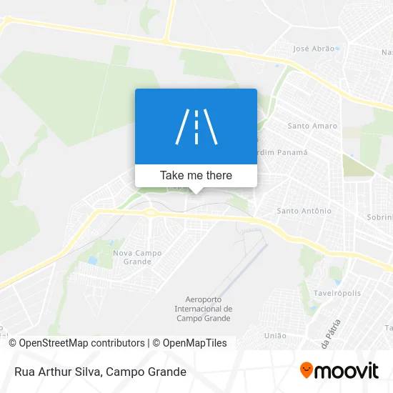 Rua Arthur Silva map