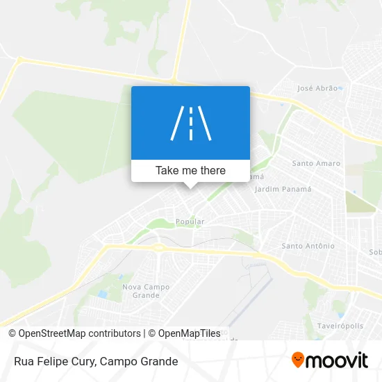 Rua Felipe Cury map
