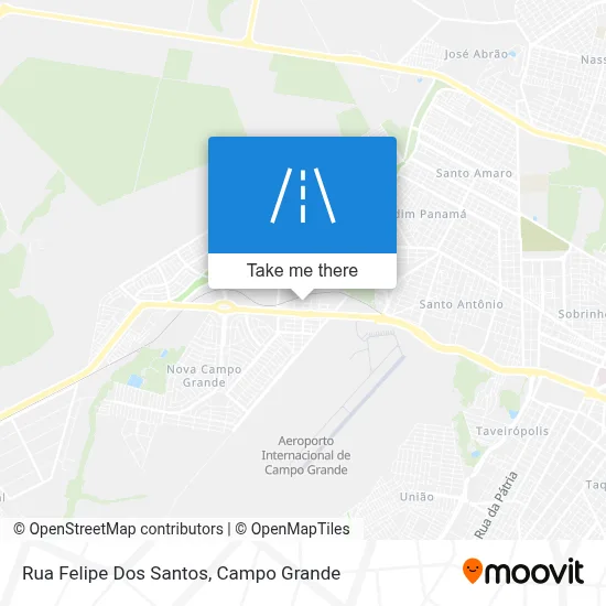 Rua Felipe Dos Santos map