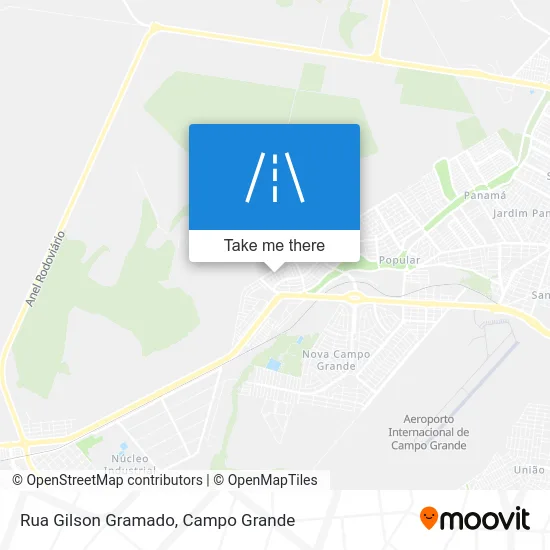 Rua Gilson Gramado map