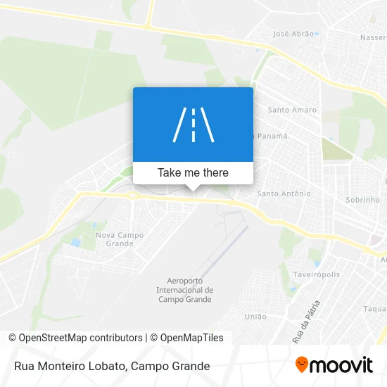 Rua Monteiro Lobato map