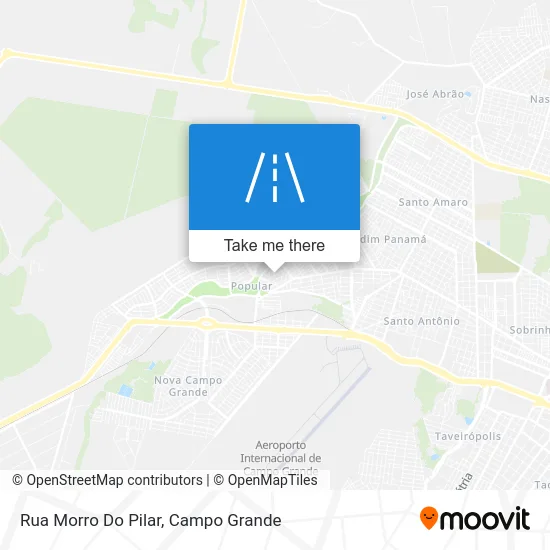 Rua Morro Do Pilar map