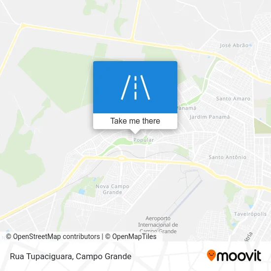 Rua Tupaciguara map
