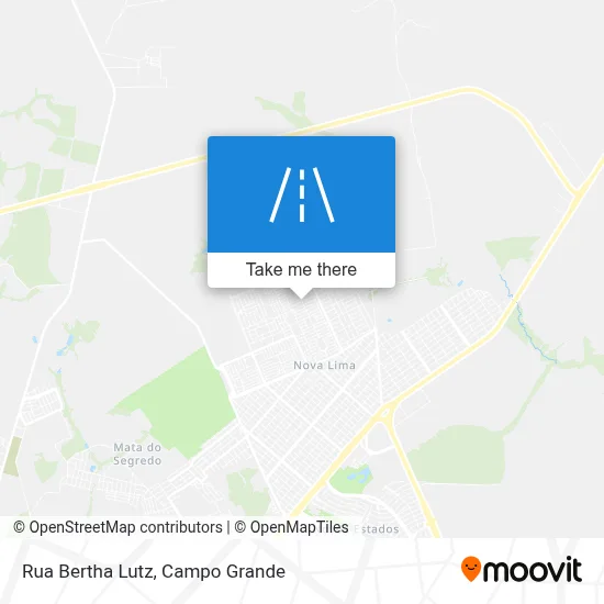 Rua Bertha Lutz map