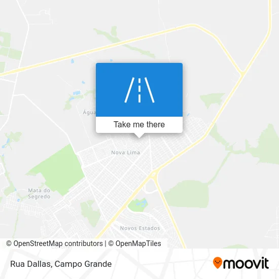 Rua Dallas map