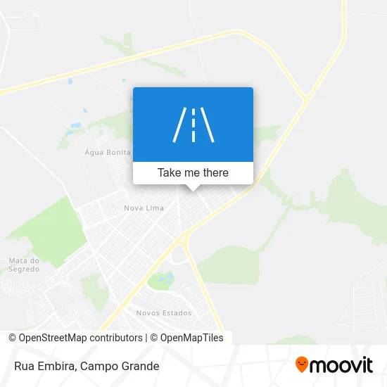 Rua Embira map