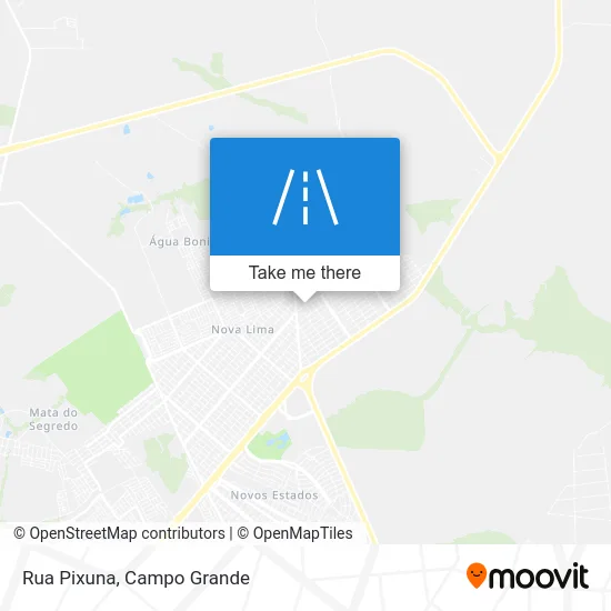 Rua Pixuna map