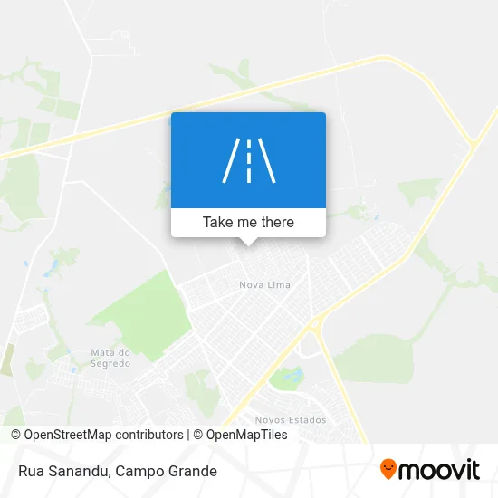 Rua Sanandu map