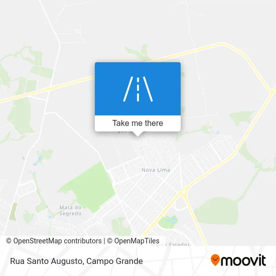 Rua Santo Augusto map