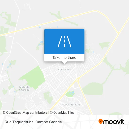 Rua Taquarituba map