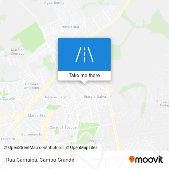 Rua Carnaíba map