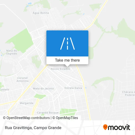 Rua Gravitinga map