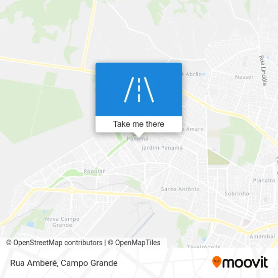 Rua Amberé map