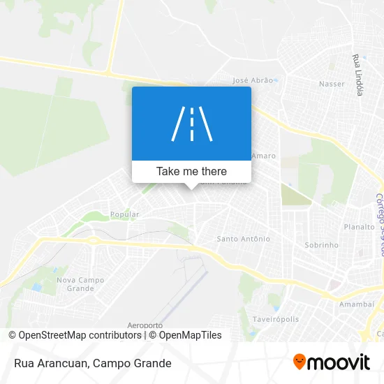 Rua Arancuan map