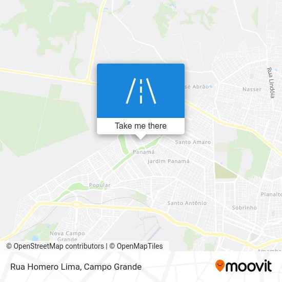 Rua Homero Lima map