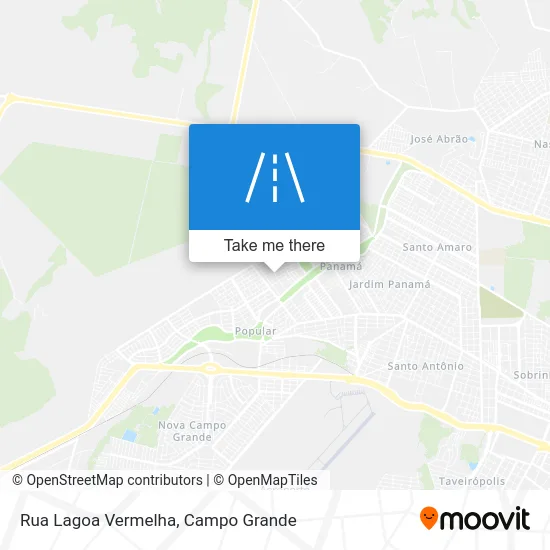 Rua Lagoa Vermelha map