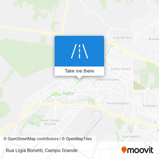 Rua Lígia Bonetti map