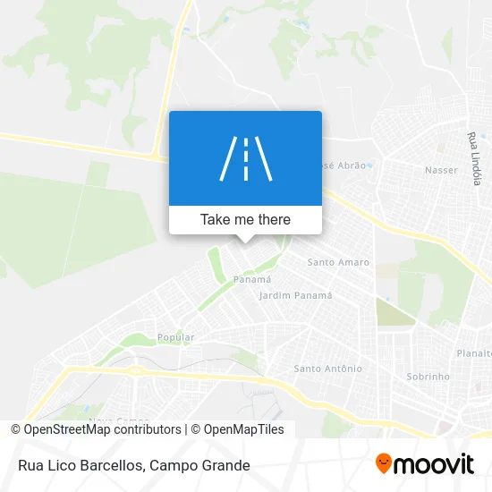 Rua Lico Barcellos map