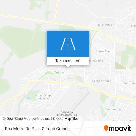 Rua Morro Do Pilar map
