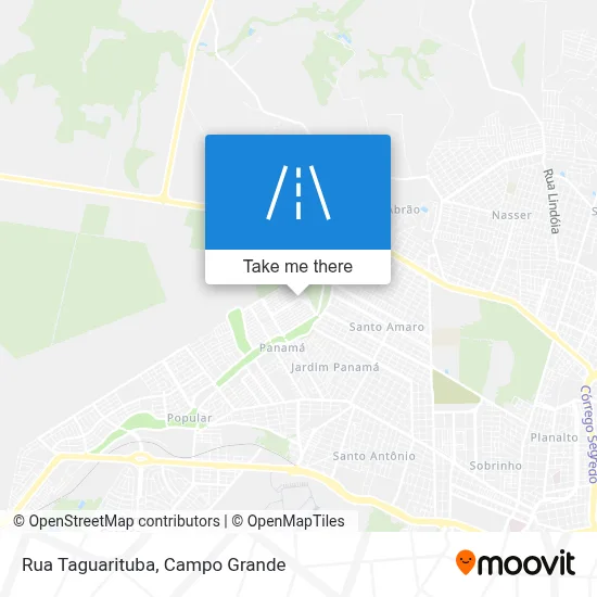 Rua Taguarituba map