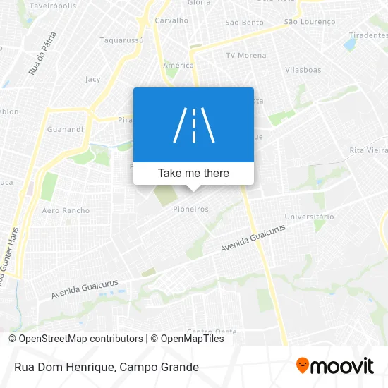 Rua Dom Henrique map