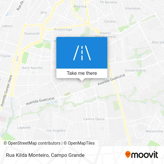 Rua Kilda Monteiro map