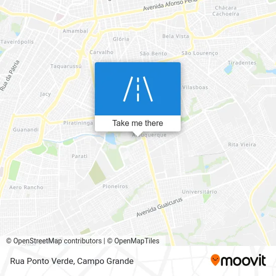Rua Ponto Verde map