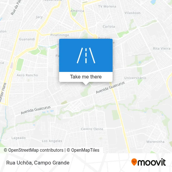 Rua Uchôa map