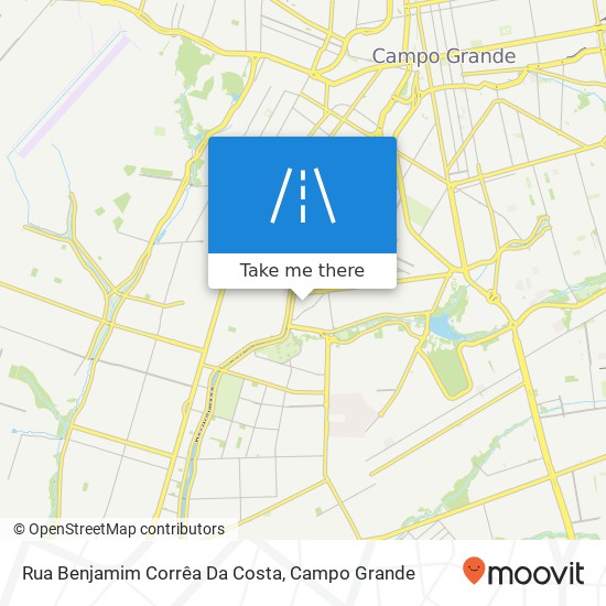 Rua Benjamim Corrêa Da Costa map