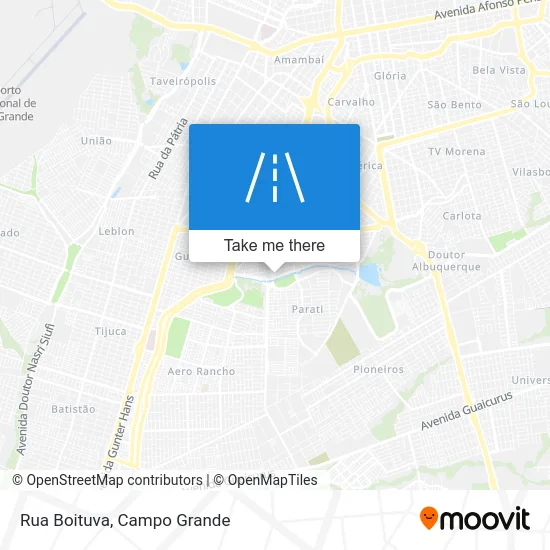 Rua Boituva map