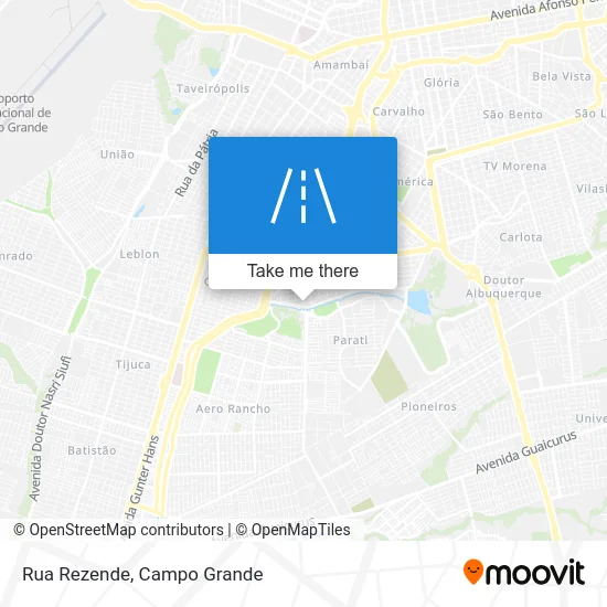 Rua Rezende map