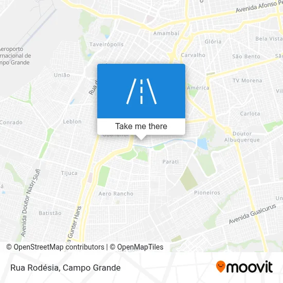 Rua Rodésia map