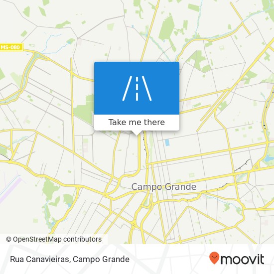 Rua Canavieiras map