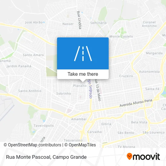Rua Monte Pascoal map