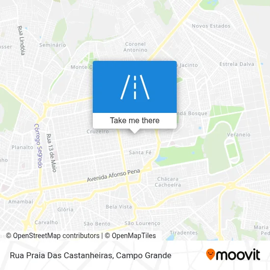 Rua Praia Das Castanheiras map