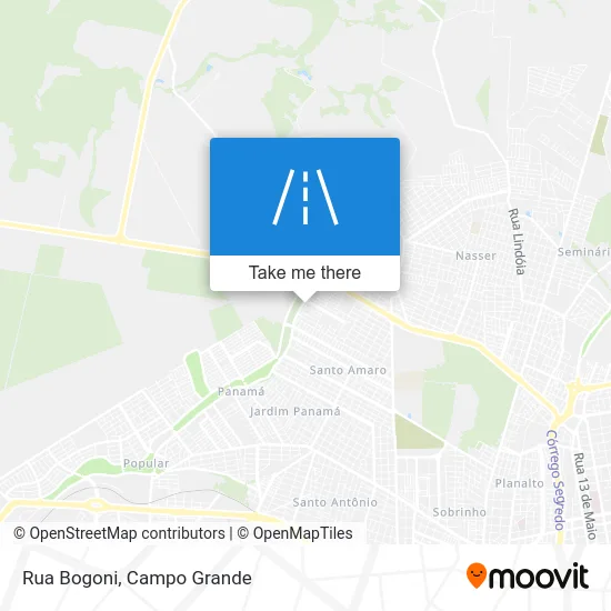 Rua Bogoni map