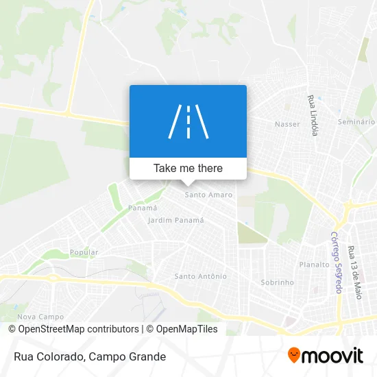 Rua Colorado map