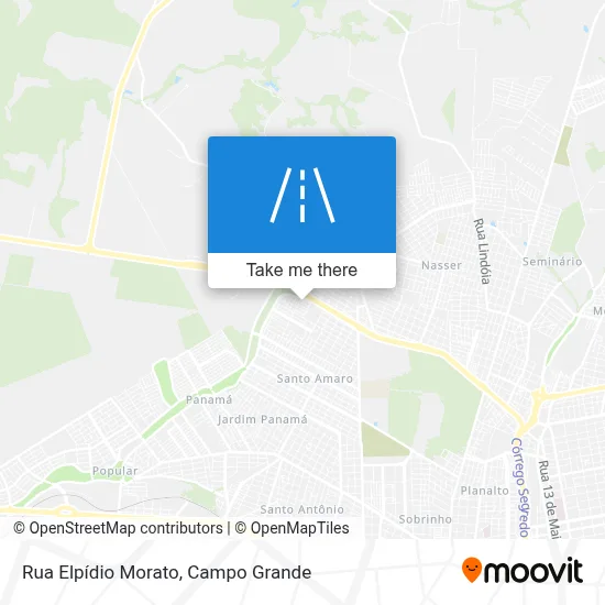 Rua Elpídio Morato map